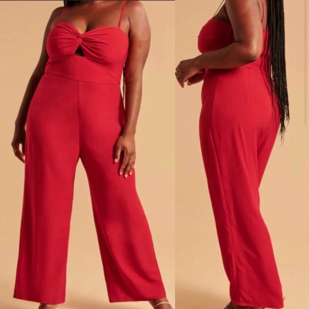 Abercrombie Jumpsuit with Keyhole Detail